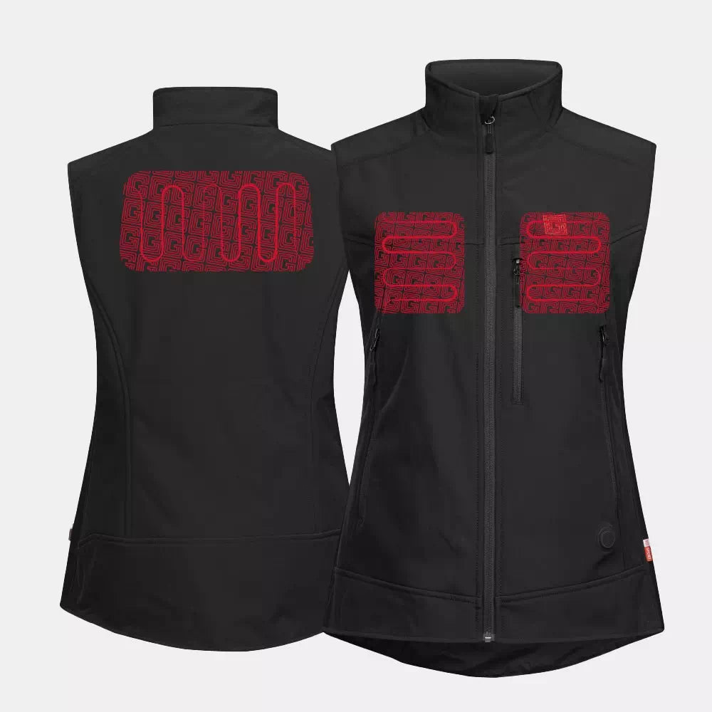 Women's EVO heated vest with eco-designed battery