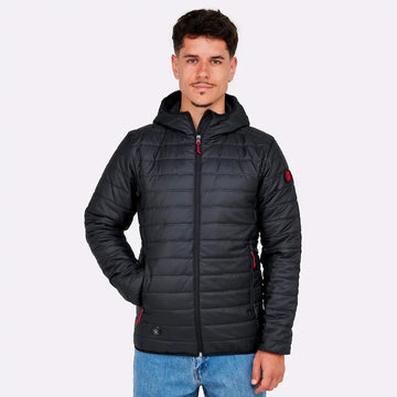 Men's Extra-Warm Down Jacket with eco-designed battery
