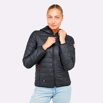 Women's Extra-Warm down jacket with eco-designed battery