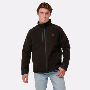 CYCLONE fleece jacket with eco-designed battery